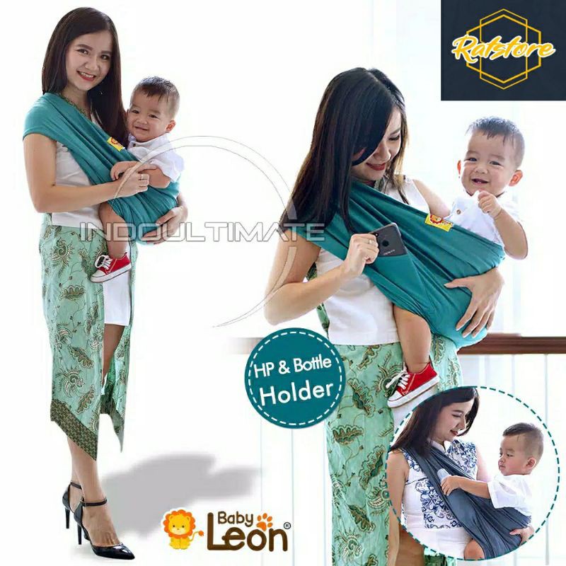 Jual Promo Gendongan Bayi Geos Depan Polos Kain Selendang Bayi Merk