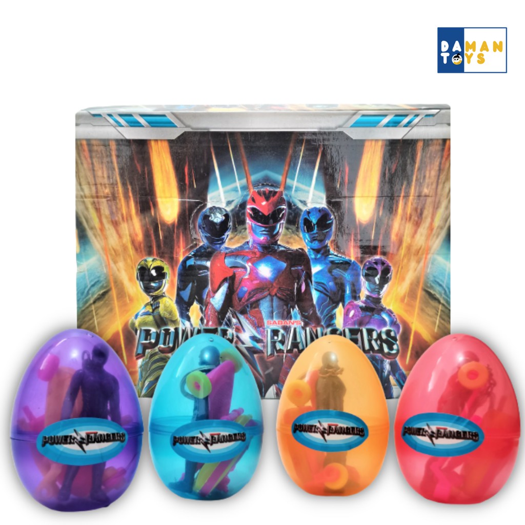 Egg Suprise Power Rangers/Action figure Power Rangers/Keychain Gantungan Kunci