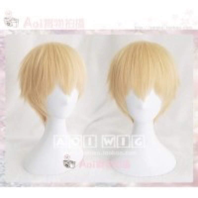 Gilgamesh Wig FGO fate Grand Order wig base kuning yellow
