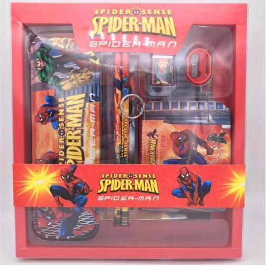 

qu✸Ready➟ KJ !! STUDY SET STATIONERY PENSIL SET PAKET ALAT TULIS SEKOLAH KRKTER FROZEN/UNICORN/SPIDE