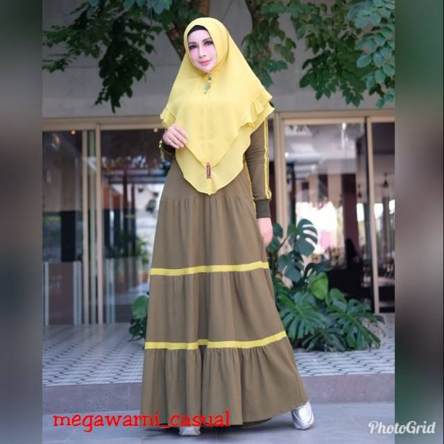 SYARI RAFINA CASUAL DRESS ORI BY MEGAWARNI