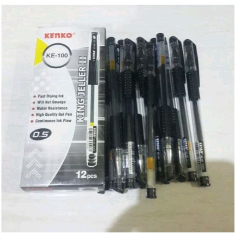

Pulpen / Pen / Pena Kenko KE-100 King Jeller Ecer (2pcs)