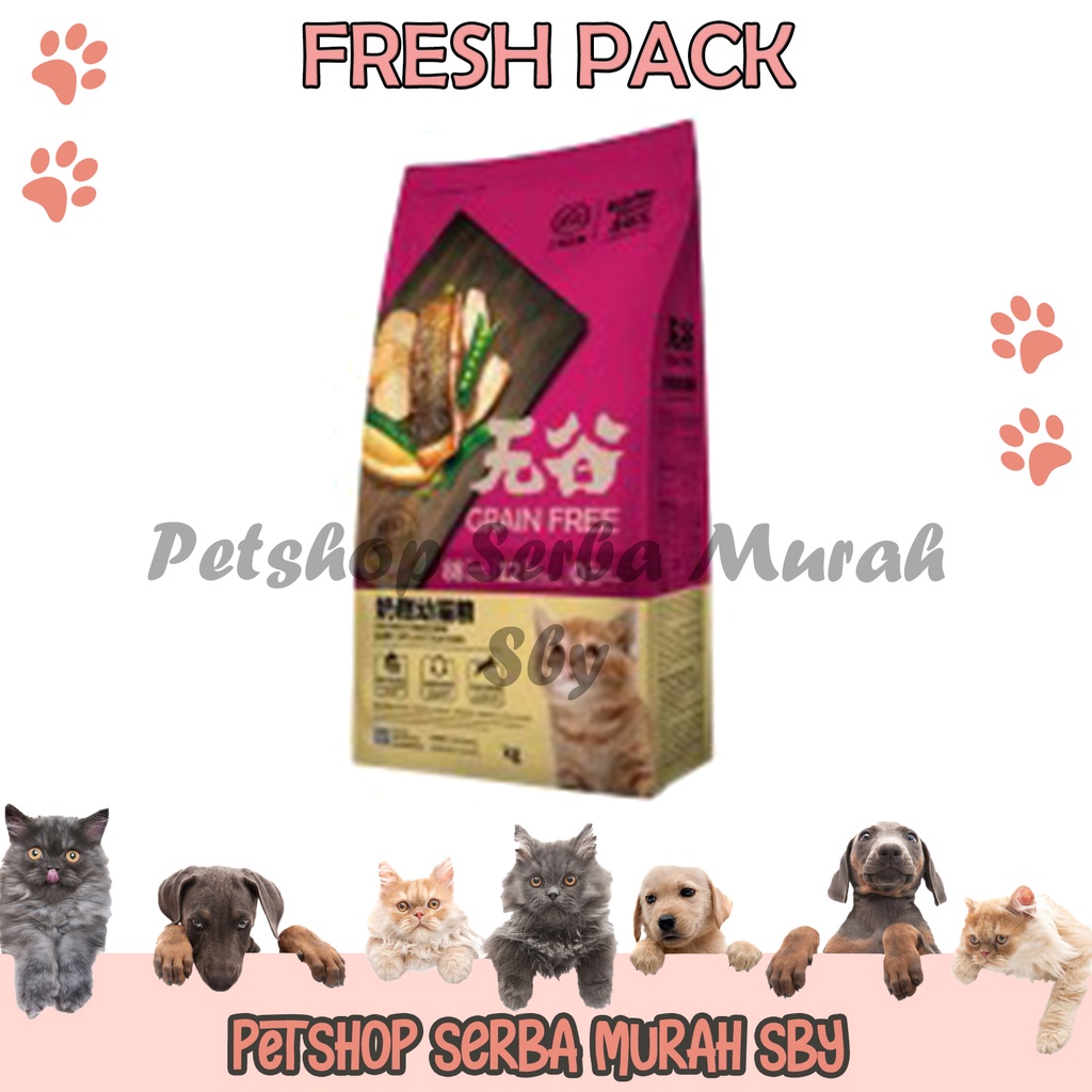 Kitchen Flavor Kitten Freshpack 1.5Kg - Makanan Kering Anakan Kucing