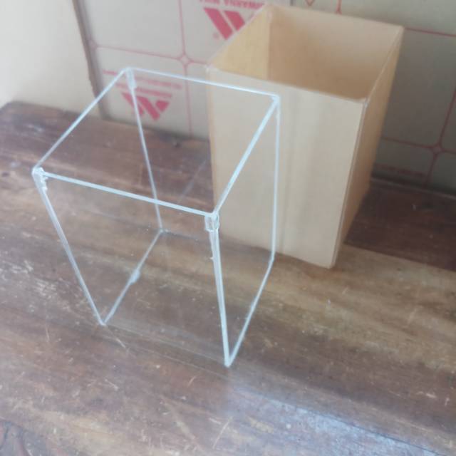 soliter akrilik cupang 13x13x15 atau 15x10x20