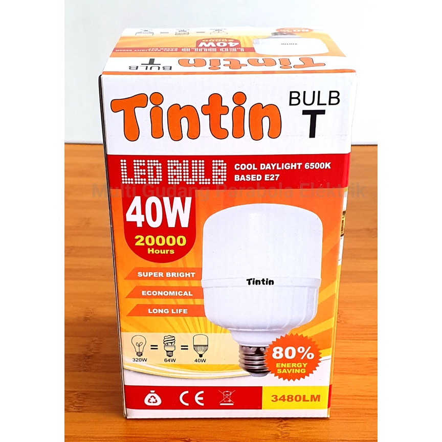 Lampu LED Capsule Tintin 40 watt SNI Best Seller murah meriah