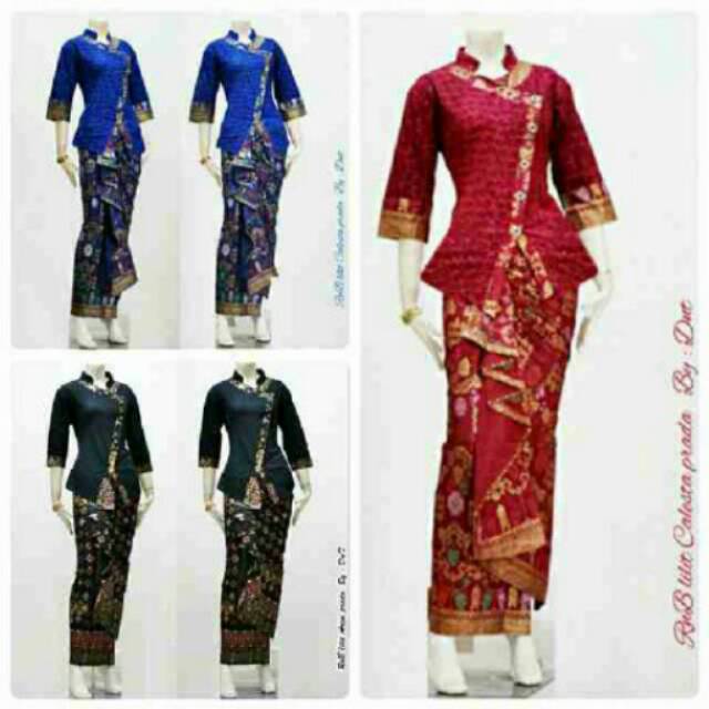 RNB LILIT CALISTA PRADA DAYAK ROK BLUS KEBAYA PRAMUGARI PRADA