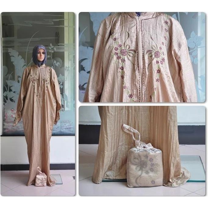 Mukena Terusan / Mukena Abaya Parasut / Mukena Abaya Murah