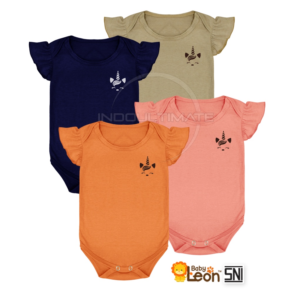 Jumper Bayi Body Suit Bayi Jumper Bayi BABY LEON BC-302SK BC-303SK Jumsuit Bayi Jumpsuit Bayi Perempuan Laki-Laki Baju Bayi Cewek Cowok Kaos Bayi Pakaian Bayi Baju Tidur Anak Bayi Baju Harian bayi