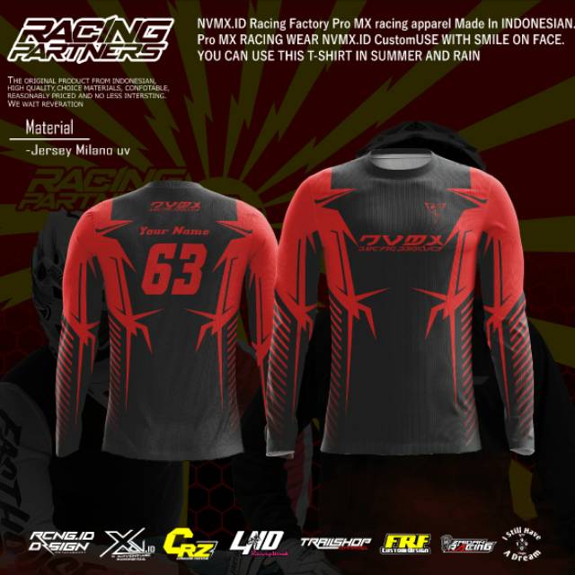 jersey custom trail adventure