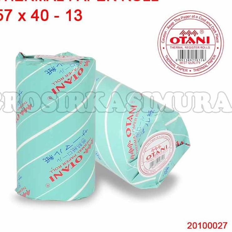 

Jangan Ketinggalan order.. Kertas Kasir Struk Paper Roll 58x40mm Thermal POS Receipt Printer 5740