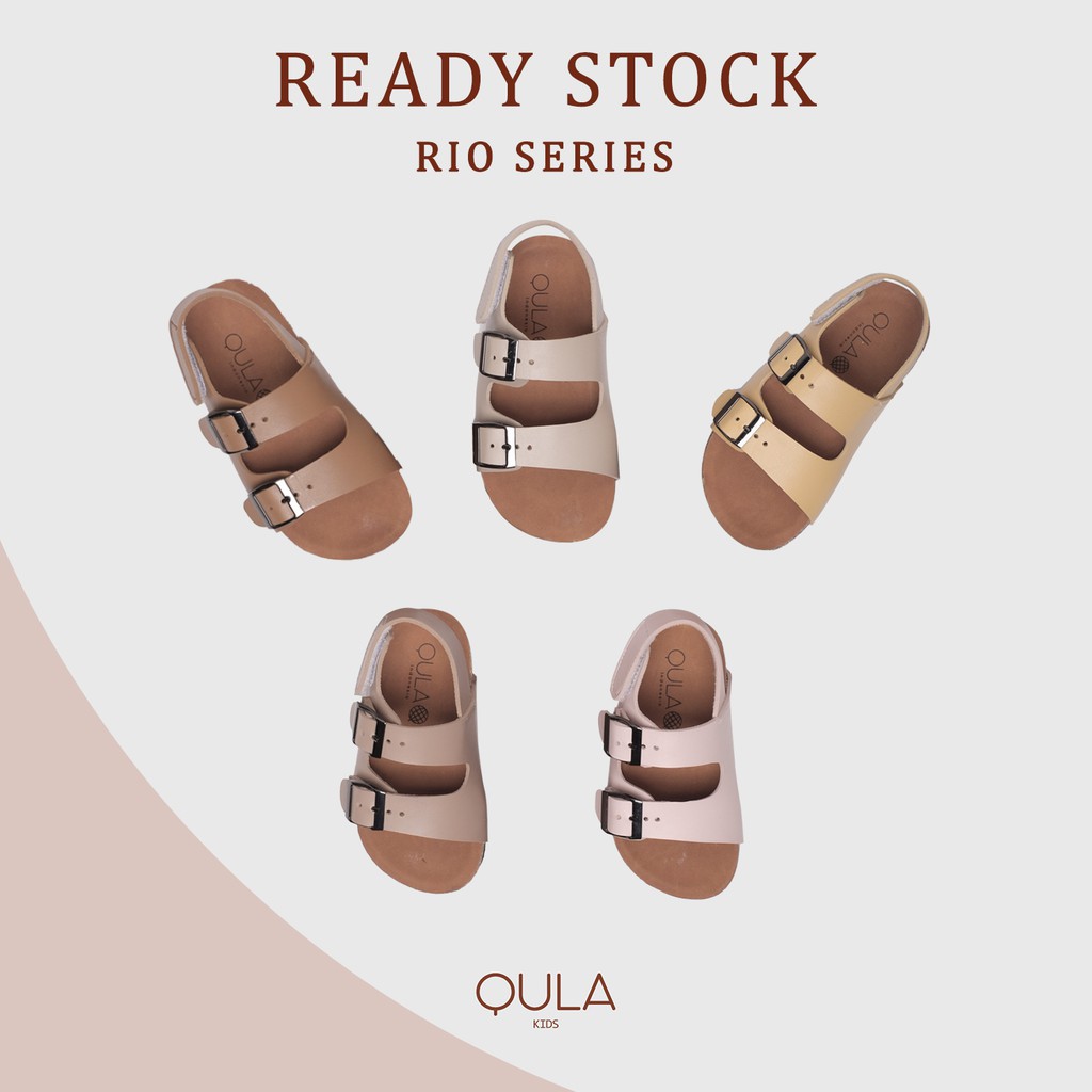 Ready Stock - New Rio Series Sandal Anak Toddler Vintage Usia 1,2,3,4 Tahun