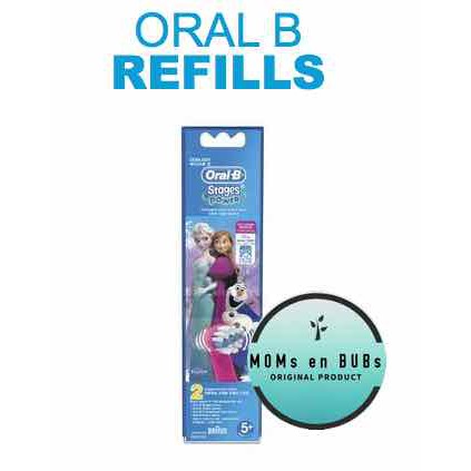 Oral B  REFILLS frozen starwars disney precisian Electric Toothbrush Heads