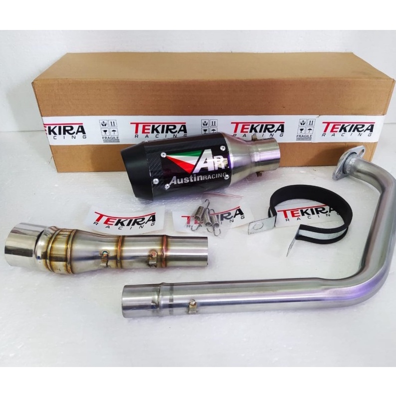 Knalpot Kolong Underbelly New R15M R15 Vva V4 V3 V2 Austin Racing GP1R - r15m v4 BERKUALITAS