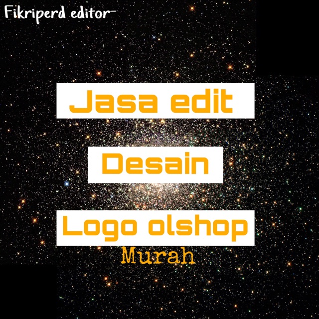 Jasa Edit logo olshop murah