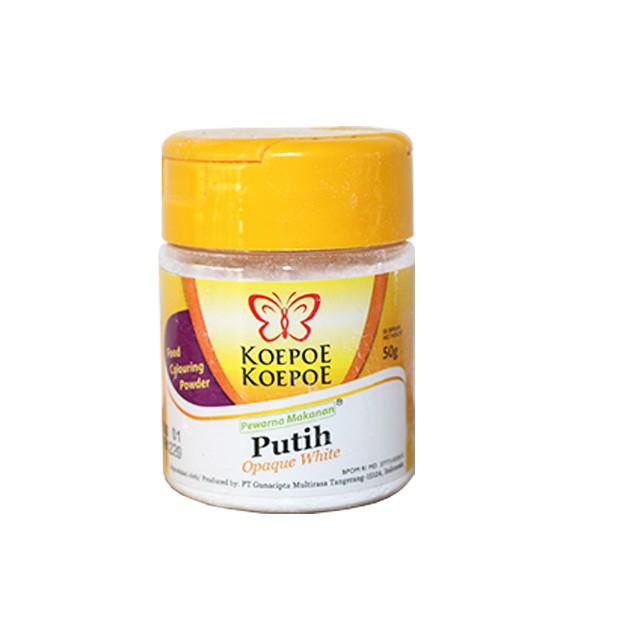 

[HARGA PROMO] PEWARNA MAKANAN PUTIH (50gr)