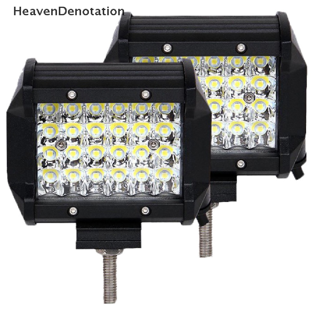 (Heavendenotation) Lampu Sorot Led 72w Untuk Mobil Truk Suv Offroad 4wd Atv 4x4