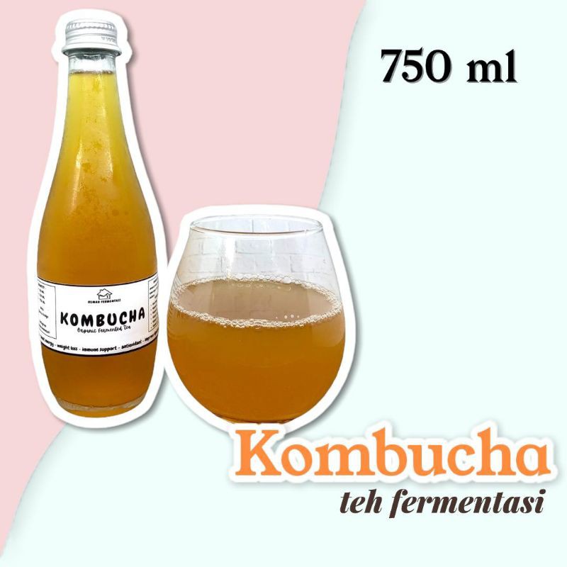 

Kombucha Original 750ml | by Rumah Fermentasi