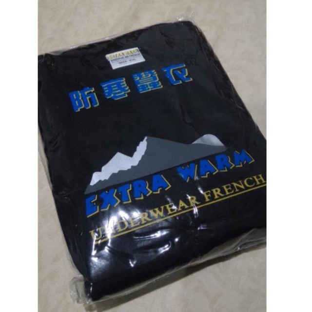 Longjohn Pria EXTRAWARM Isi Bulu Kepompong Sutera