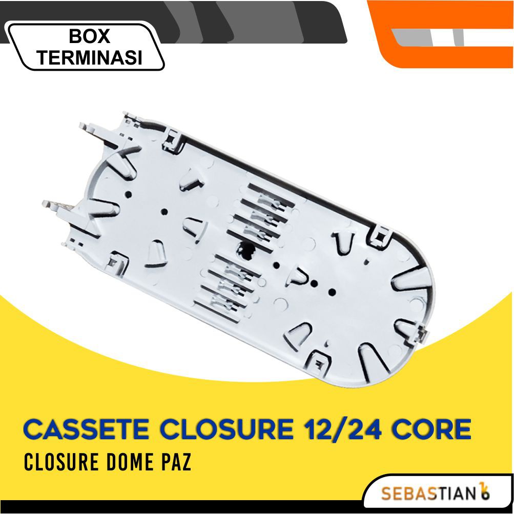 Kaset closure Dome PAZ 12/24 Core Cassette Closure Dome UC Fiber Optic