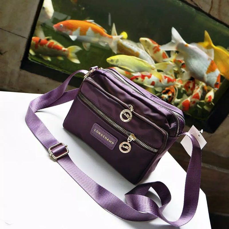Tas Selempang 6342 Fashion Wanita 4 ruang kualitas import korea bag andin