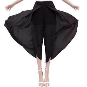 Terlaris.. CELANA KULOT YIFEI ROK CHIFON FASHION KOREA 7/8 MODIS TRENDY KEKINIAN KOREAN STYLE ELEGAN