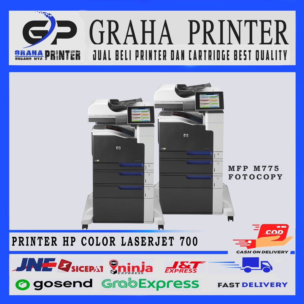 Printer HP LaserJet Enterprise 700 MFP M775 Bergaransi