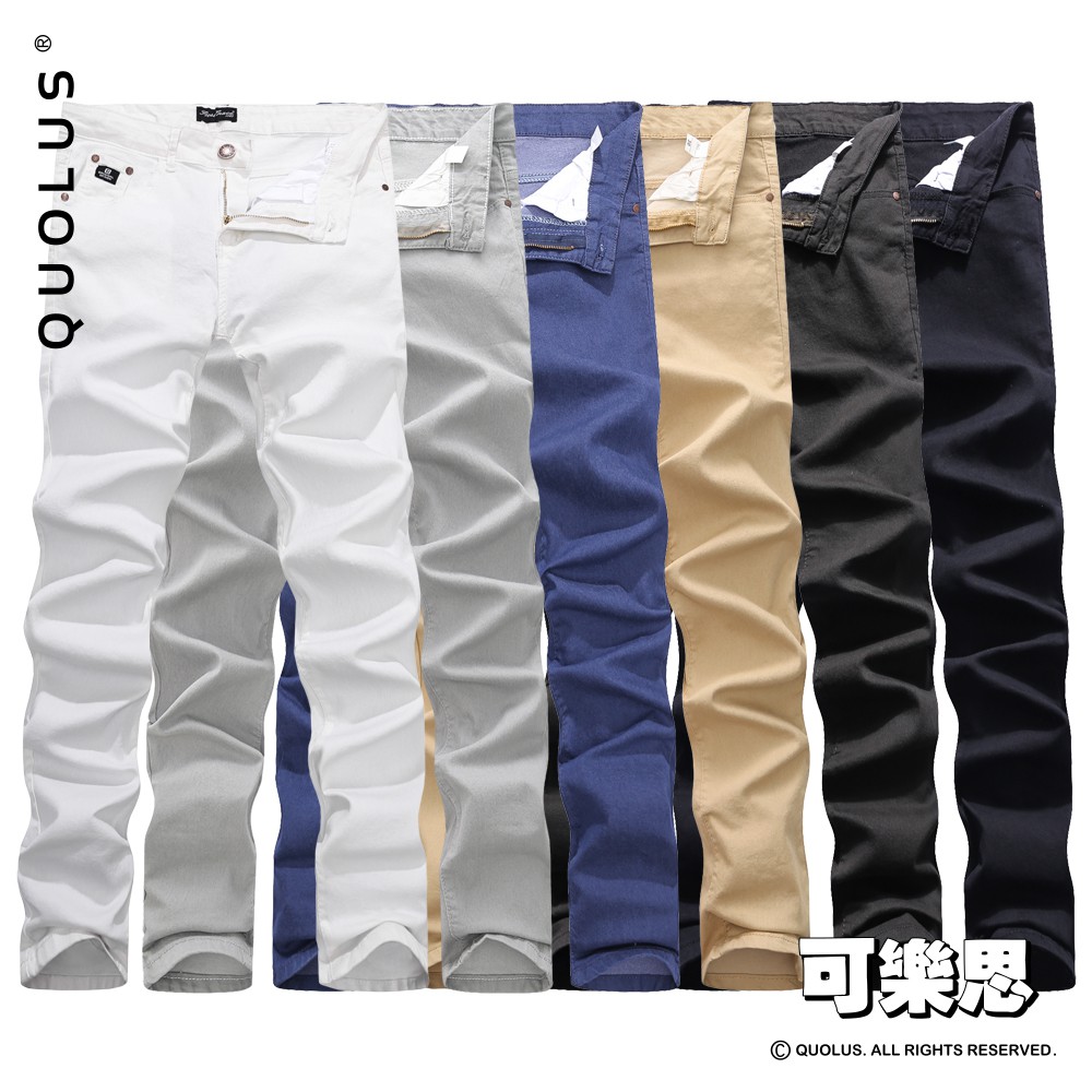  celana  panjang elastis high waist casual warna  hitam khaki  