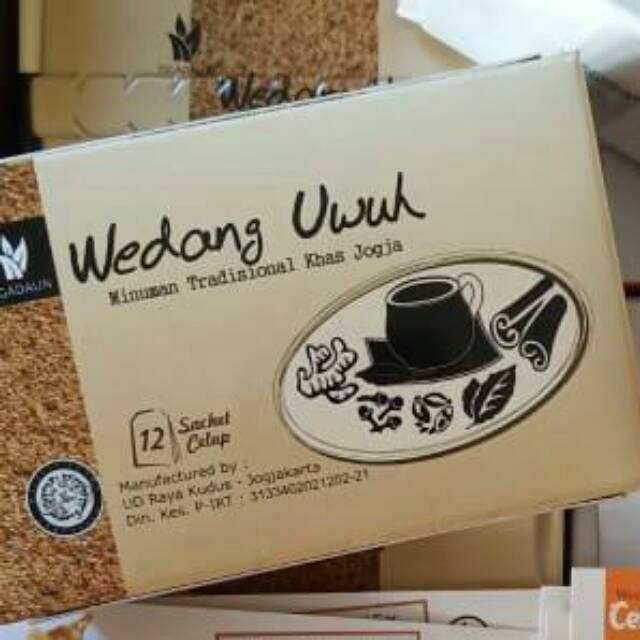 

Wedang uwuh modern ( celup)