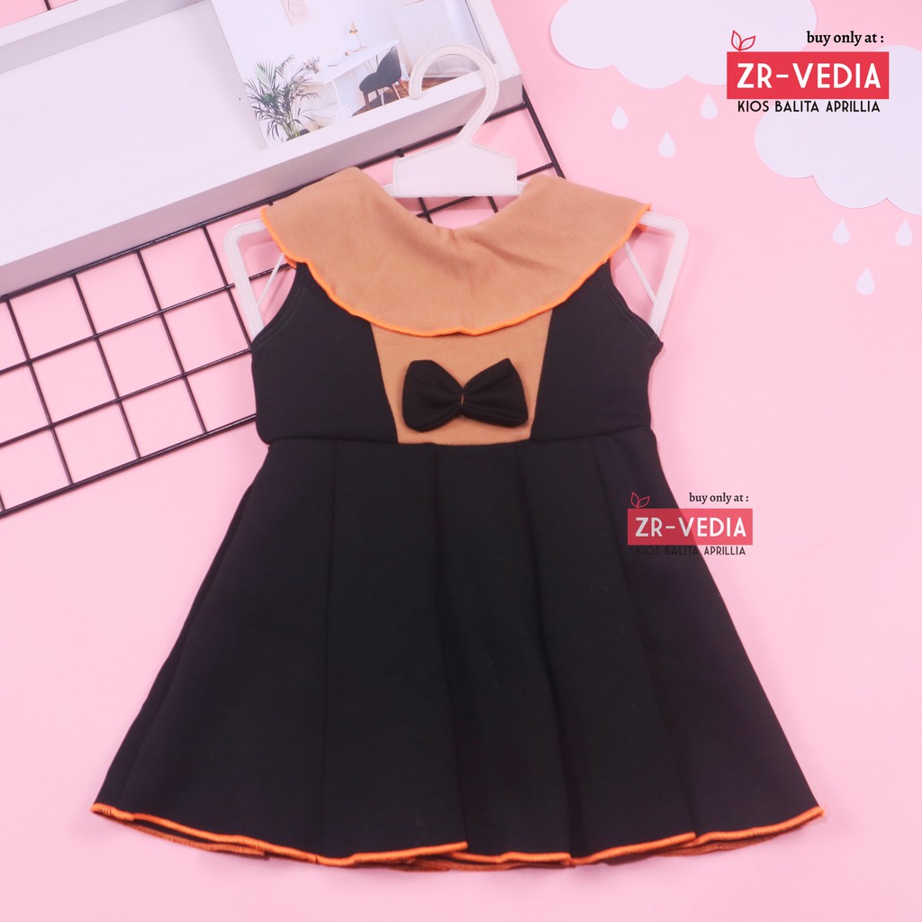 (0-6 Bulan) Dress Cantika Baby New Born / Dres Anak Perempuan Yukensi Baju Pakaian Bayi Murah