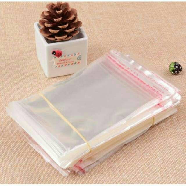 

Plastik OPP/Plastik kemasan baju /plastik Transparan bening Seal Lem murah 23 x 30/ 25 x 35/20 x 30