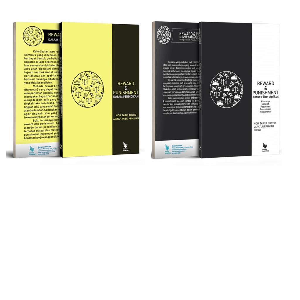 Paket 2 Buku Reward Punishment - Moh Zaiful Rosyid