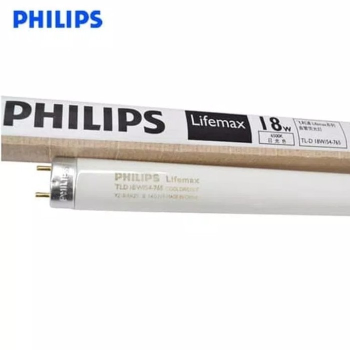 Lampu Philips Lifemax TL-D 18 Watt 18W CDL CoolDayLight PUTIH