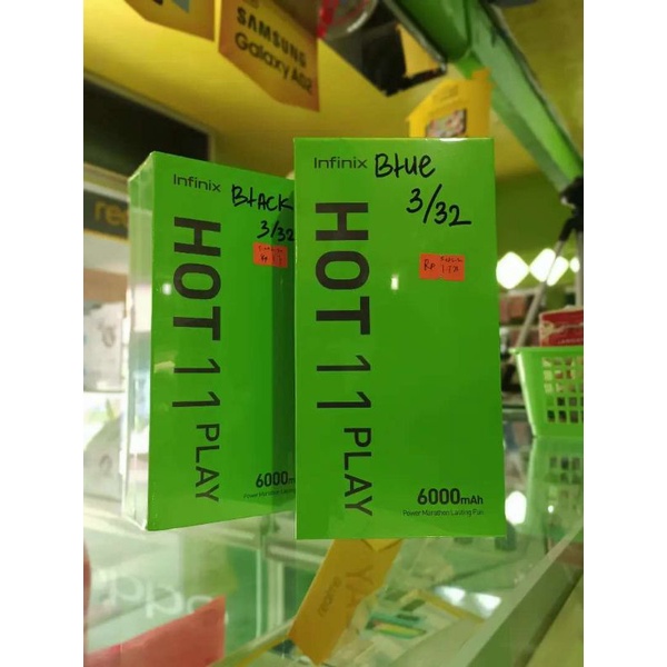 INFINIX HOT 11 PLAY RAM 3/32 Garansi Resmi