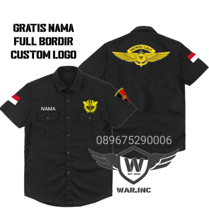 KEMEJA SERAGAM PATROLI LAUT