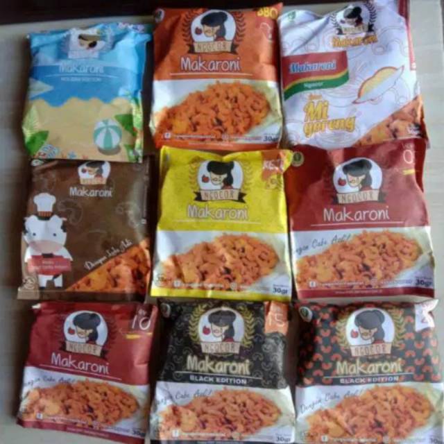 

Makroni ngocor / makaroni pedas gurih renyah
