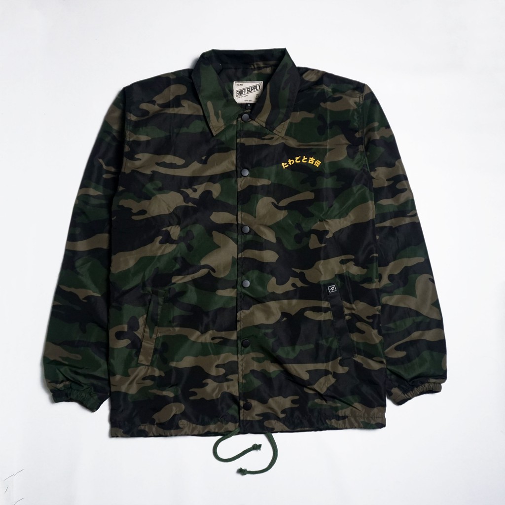 Sniff Supply Coach Jacket | SPLENDOUR Camo