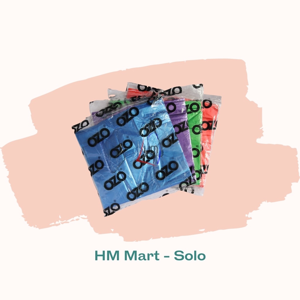 Kantong Kresek Plastik HDPE Ozo Warna Uk28