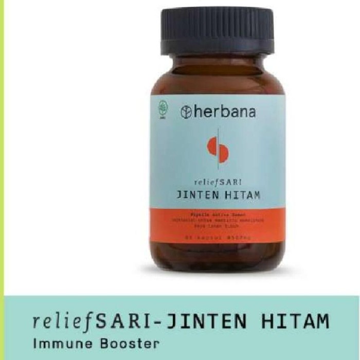 

Herbana Relief Sari Jinten Hitam Vegan Immune Booster 60 Kapsul