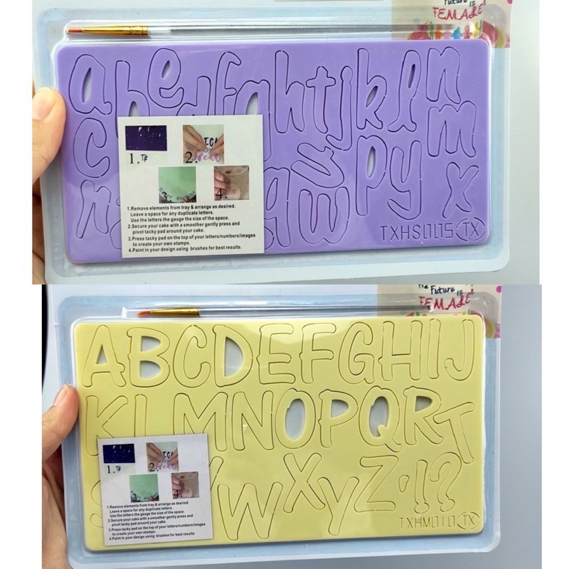 

ACRYLIC STAMP FOR FONDANT CAKE (WARNA RANDOM) KUE