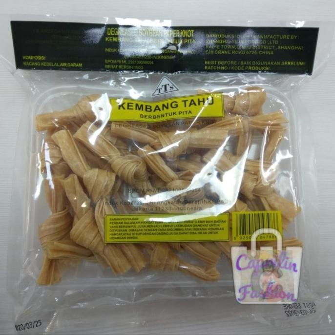 

:0:0:0] TTS Kembang tahu pita 150gr / Degreased soybean paper knot