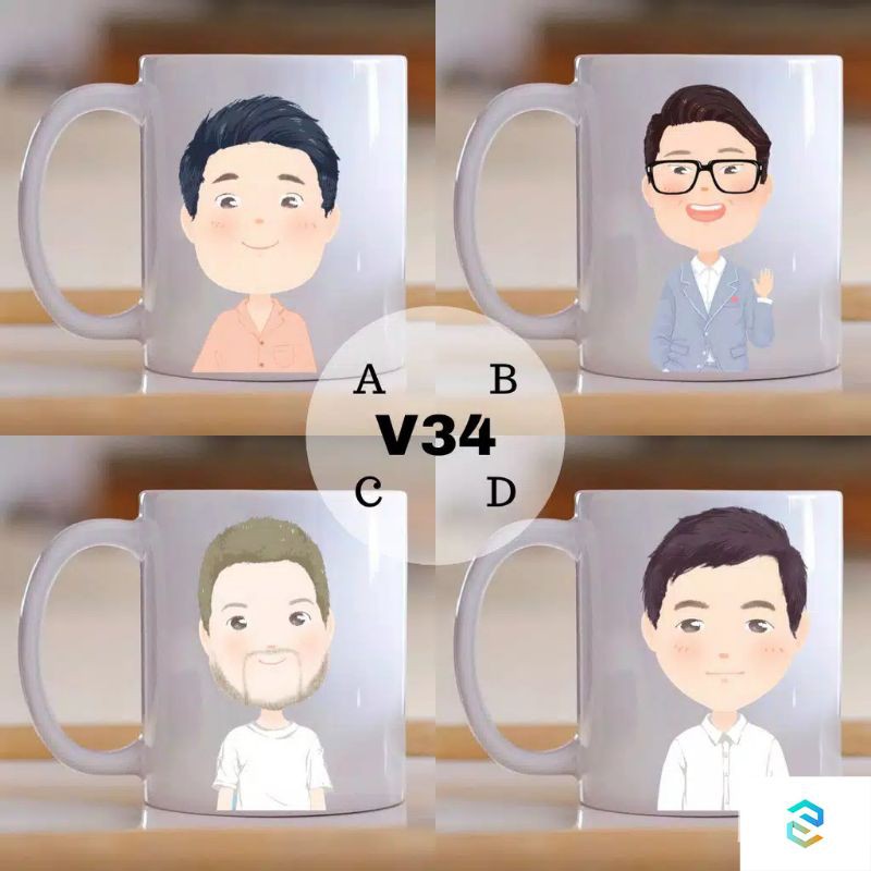Mug Custom Unik Lucu AVATAR-V34