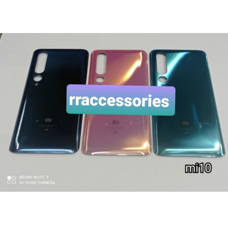 backdoor back cover tutup belakang xiaomi mi10 mi 10