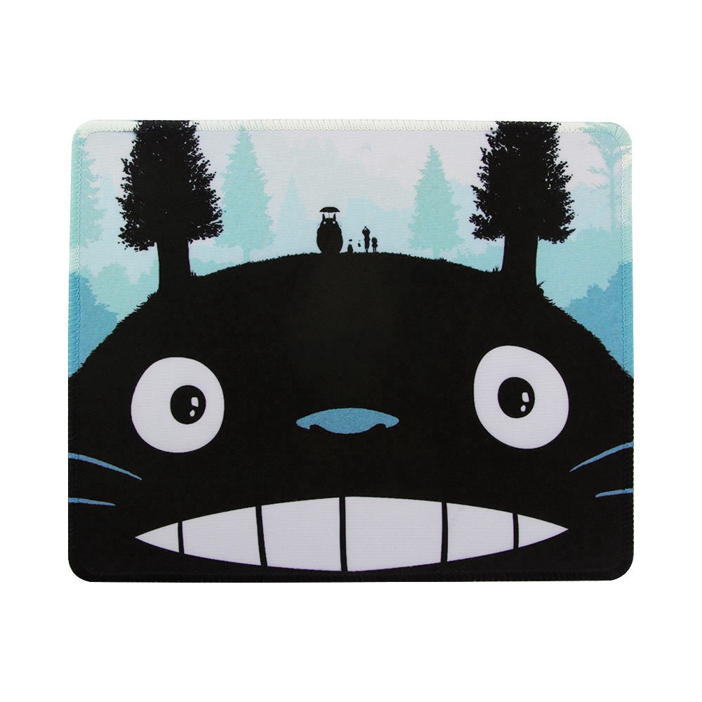 Mouse Pad Gaming Anti Slip Bentuk Persegi Motif Kartun Lucu