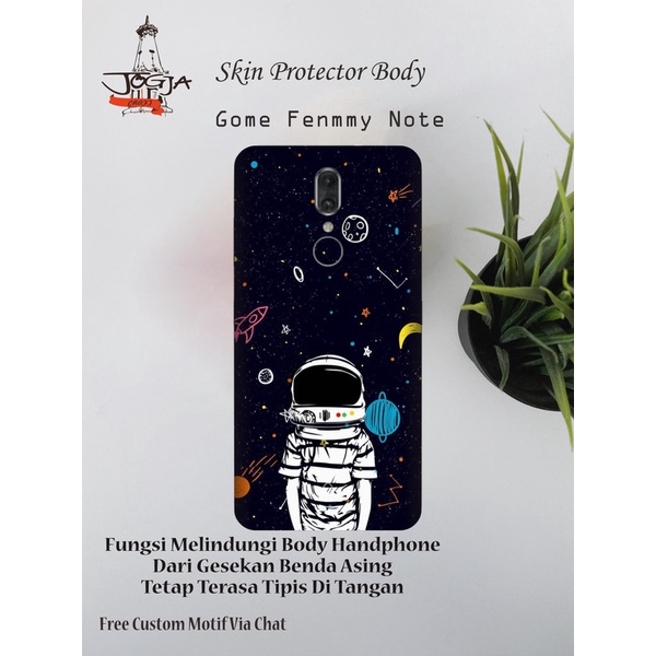 Dapat 2pcs Garskin HP Gome Fenmmy Note Motif astro - Free custom Motif