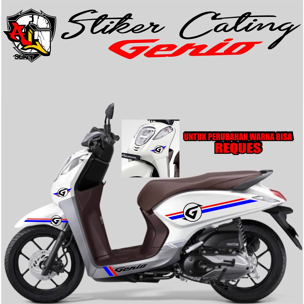 STIKER/CATING/sc.058/STRIPING GENIO/LIS BODDY GENIO/STIKER BOODY MOTOR/STIKER CATING GENIO/VARIASI B