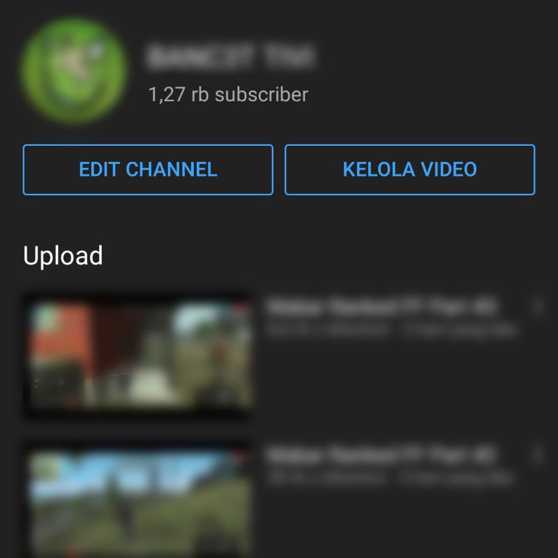 Akun Youtube 1.270 Subscriber 4.000 Jam Tayang