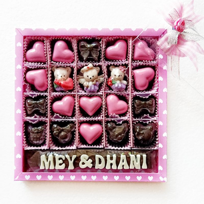 

Kado valentine day box s25 love bear cupid untuk pacar sahabat suami/istri bisa request tulisan