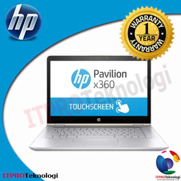 Diskon Hp X360 14-Ba005Tx Silver - I7-7500U-8Gb-128Ssd+1Tb-Gt940Mx-14\