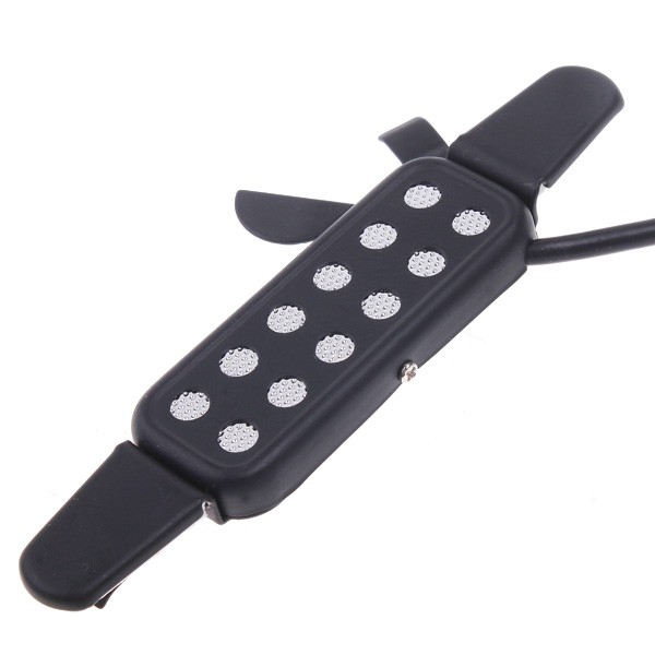 Fishman Acoustic Guitar 12 Hole Pickup Microphone / Mic Gitar - P-012 - Black