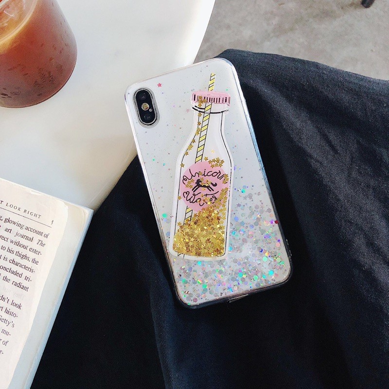 Unicorn Bottle Case Samsung S21 S21+ Ultra S20 Oppo A53 A33 2020 A5 A9 A52 A91 Reno 5 4f 2f 3 4 Pro